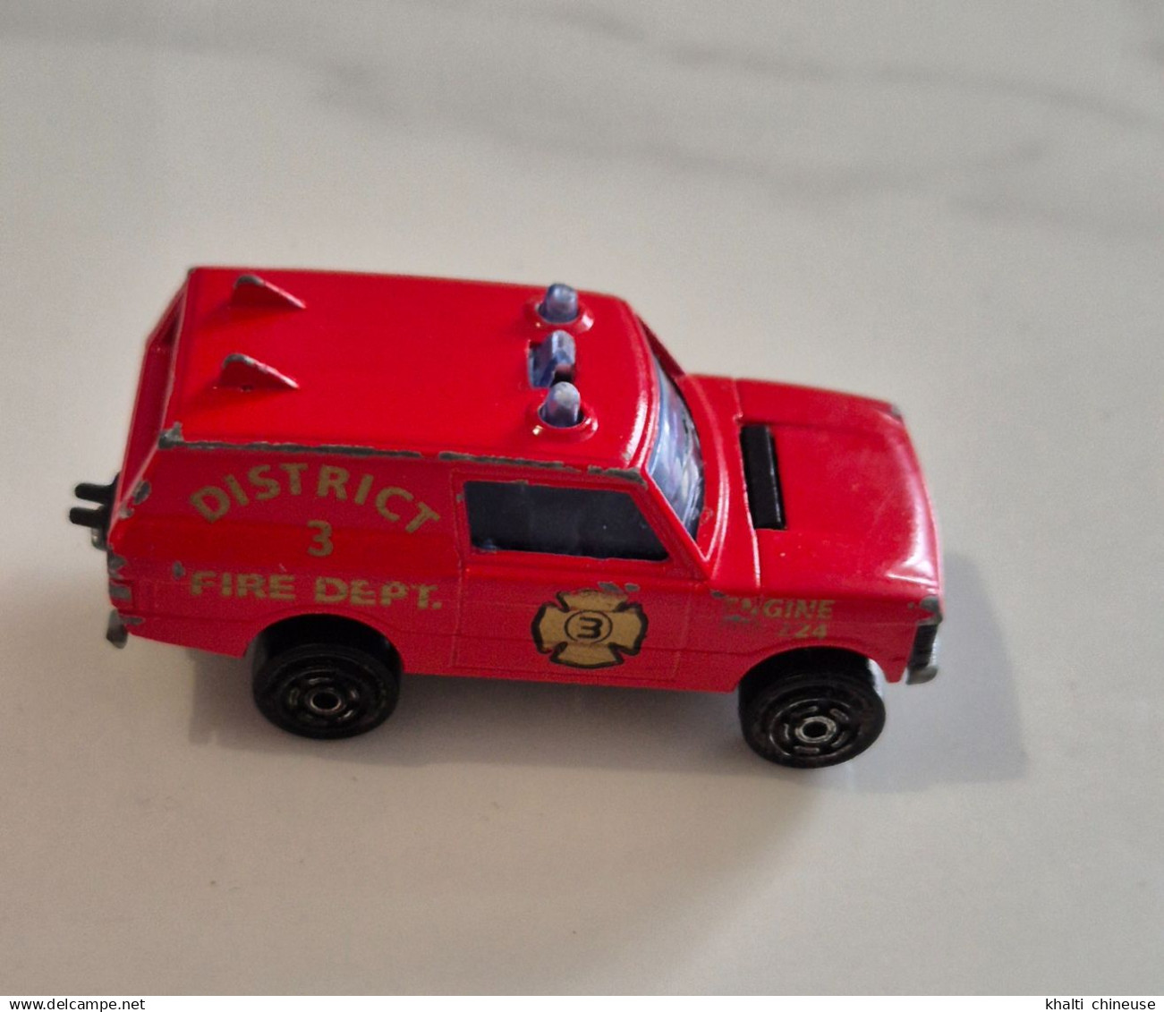 Majorette N246 Range Rover Rouge 1/60 Pompiers - Massstab 1:160