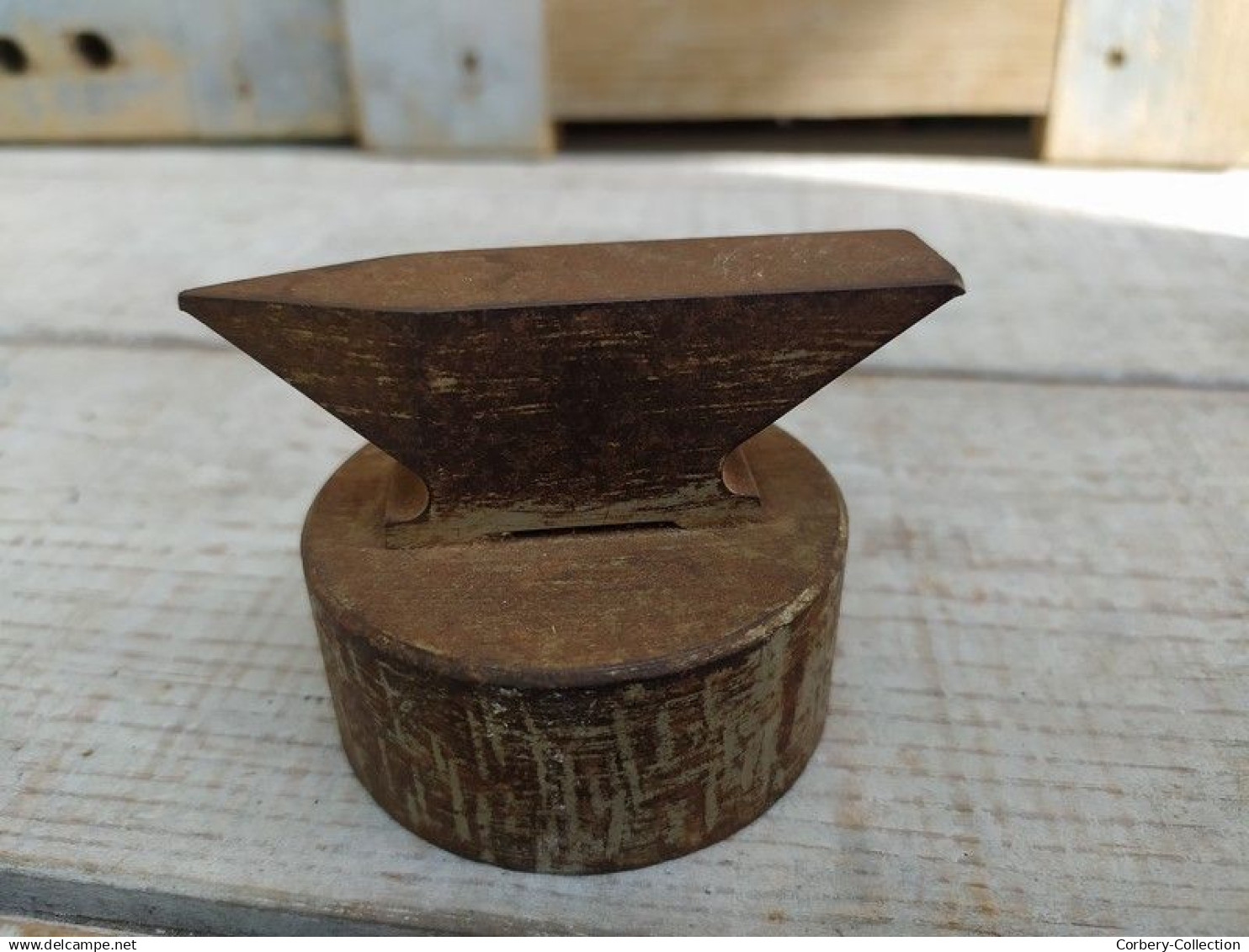Outils Ancien Bigorne Petite Enclume Horloger Bijoutier
