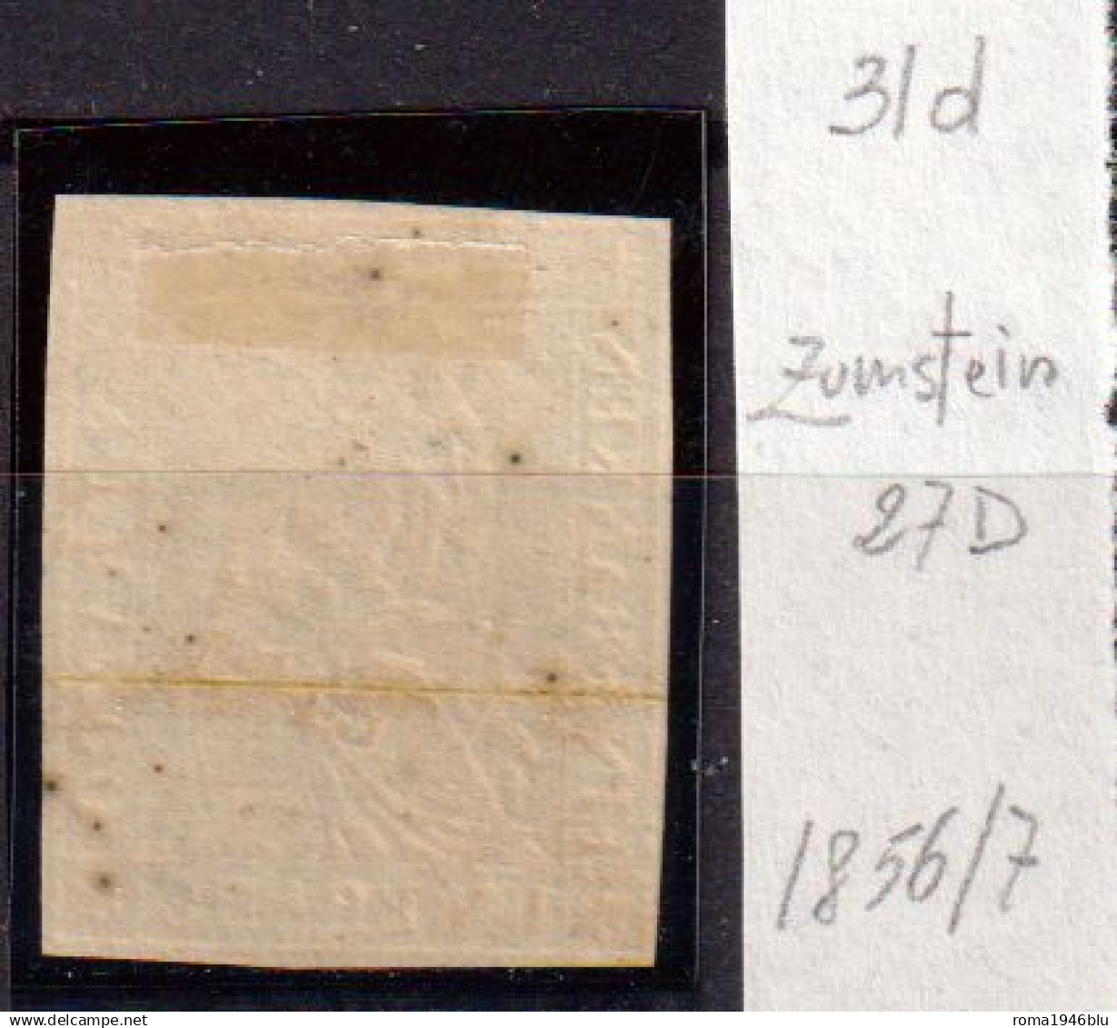 Svizzera 1854 1 F. Unif.31d O/used VF/F - Gebraucht