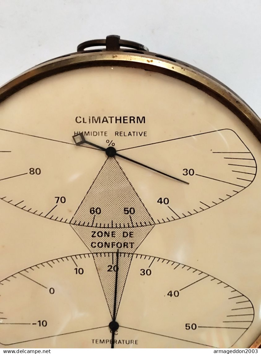 Climatherm  Made In France - Damart - Vintage - Temperature - Humidite - 1960/70 - Other Apparatus