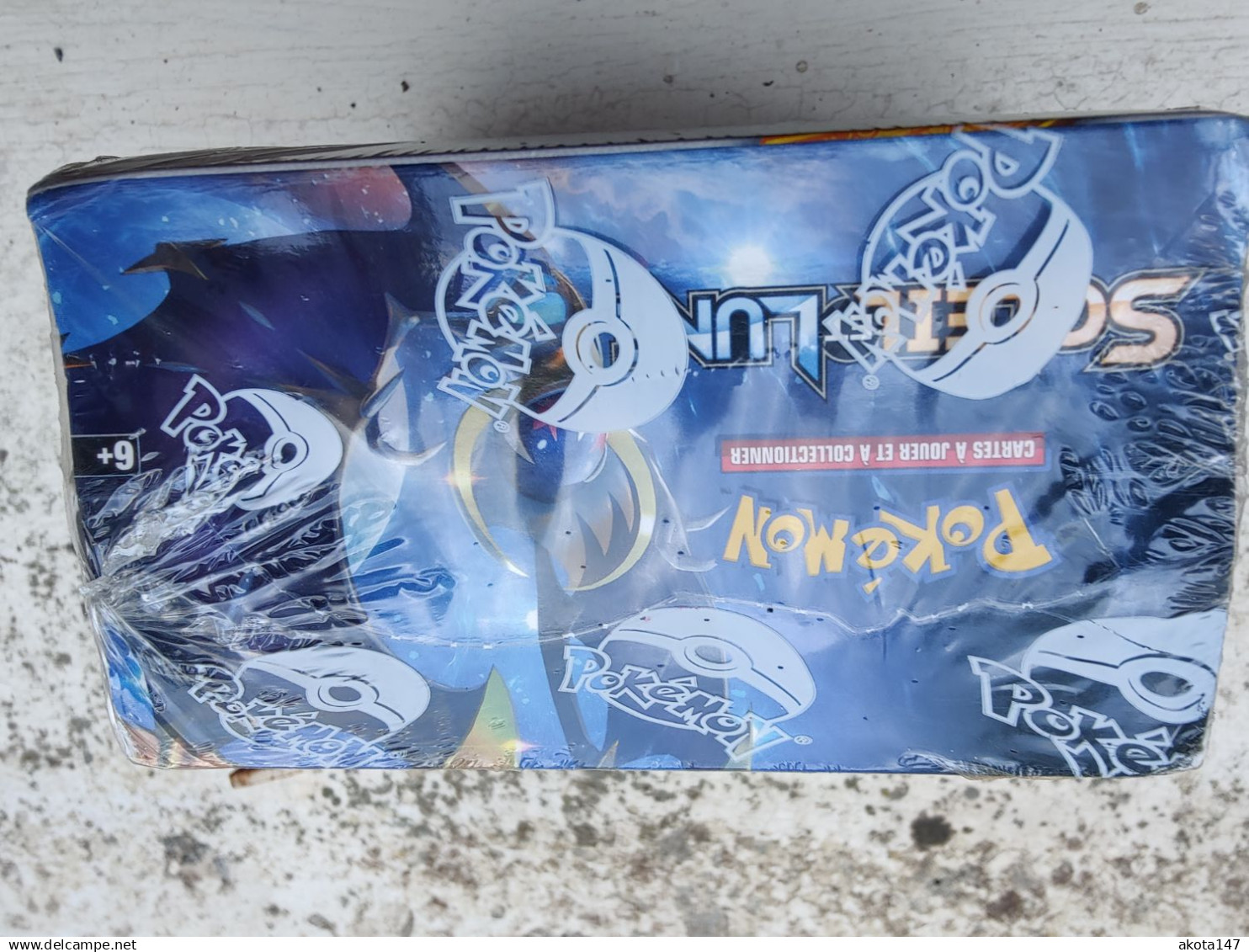 Véritable Display pokemon français 36 boosters soleil et lune de base SL1 scellé d'origine 2017