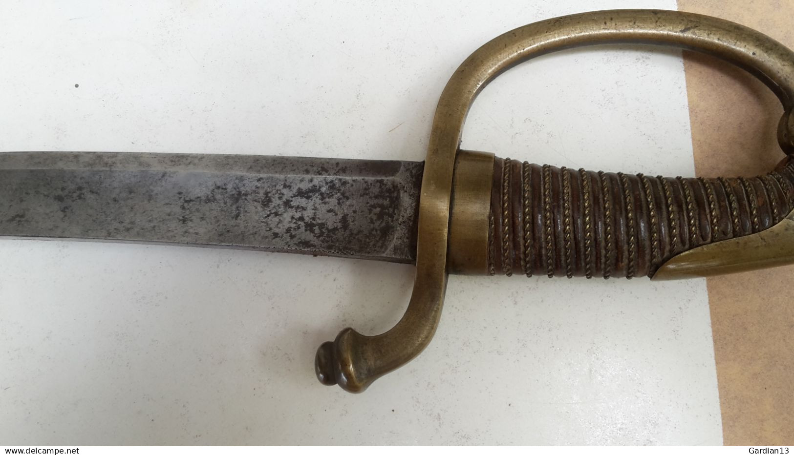 Sabre Type Vieille Garde époque Restauration Avec Ffourreau Be - Armi Bianche
