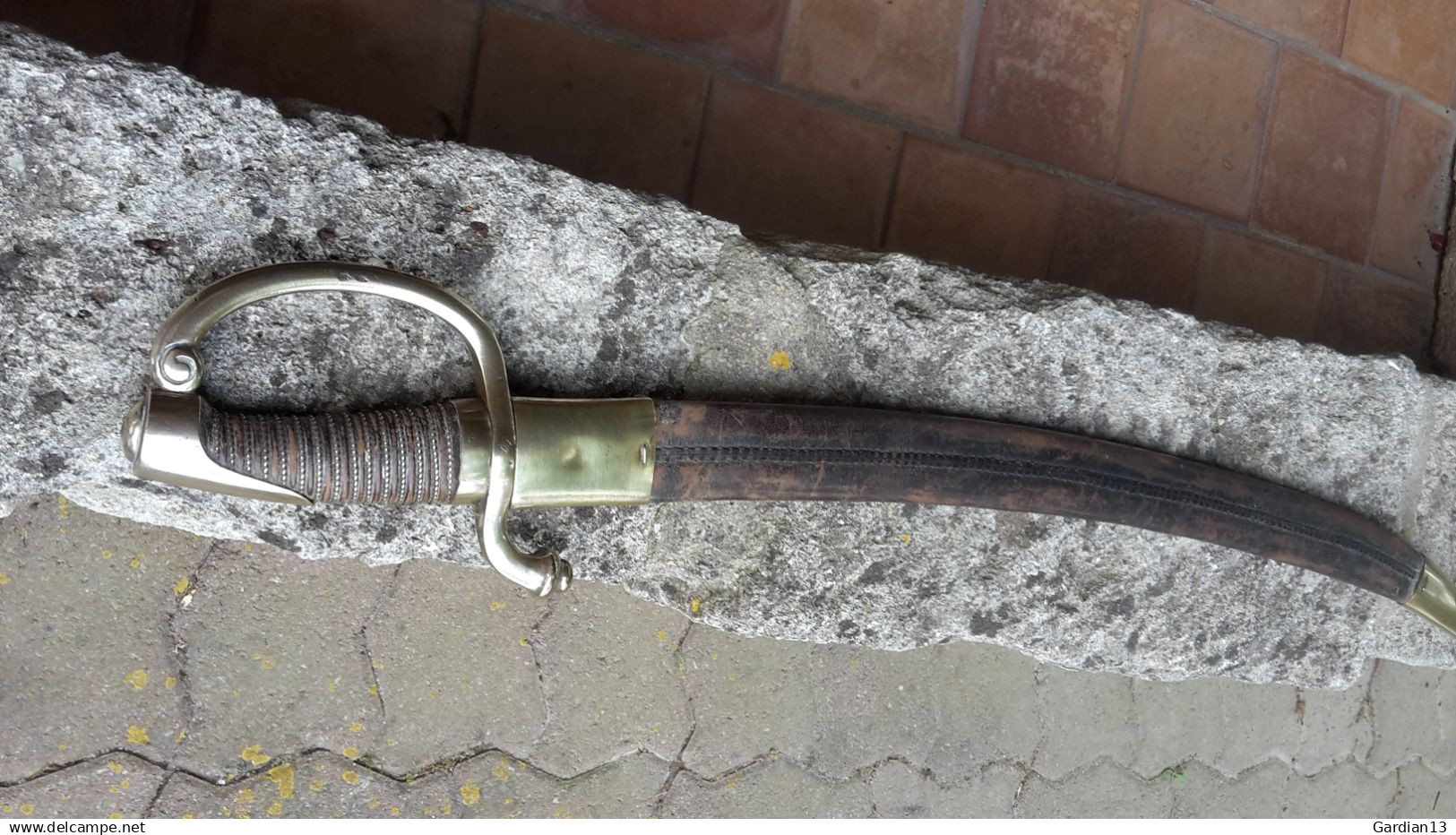 sabre type vieille garde époque restauration avec ffourreau be
