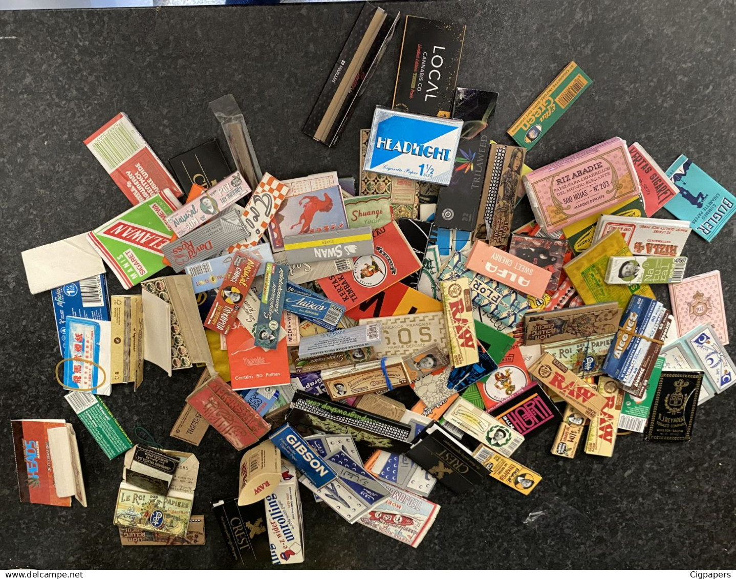 150 + Mixture - Cigarette Paper; Papier Cigarettes; Papier à Rouler Les Cigarettes - Other & Unclassified