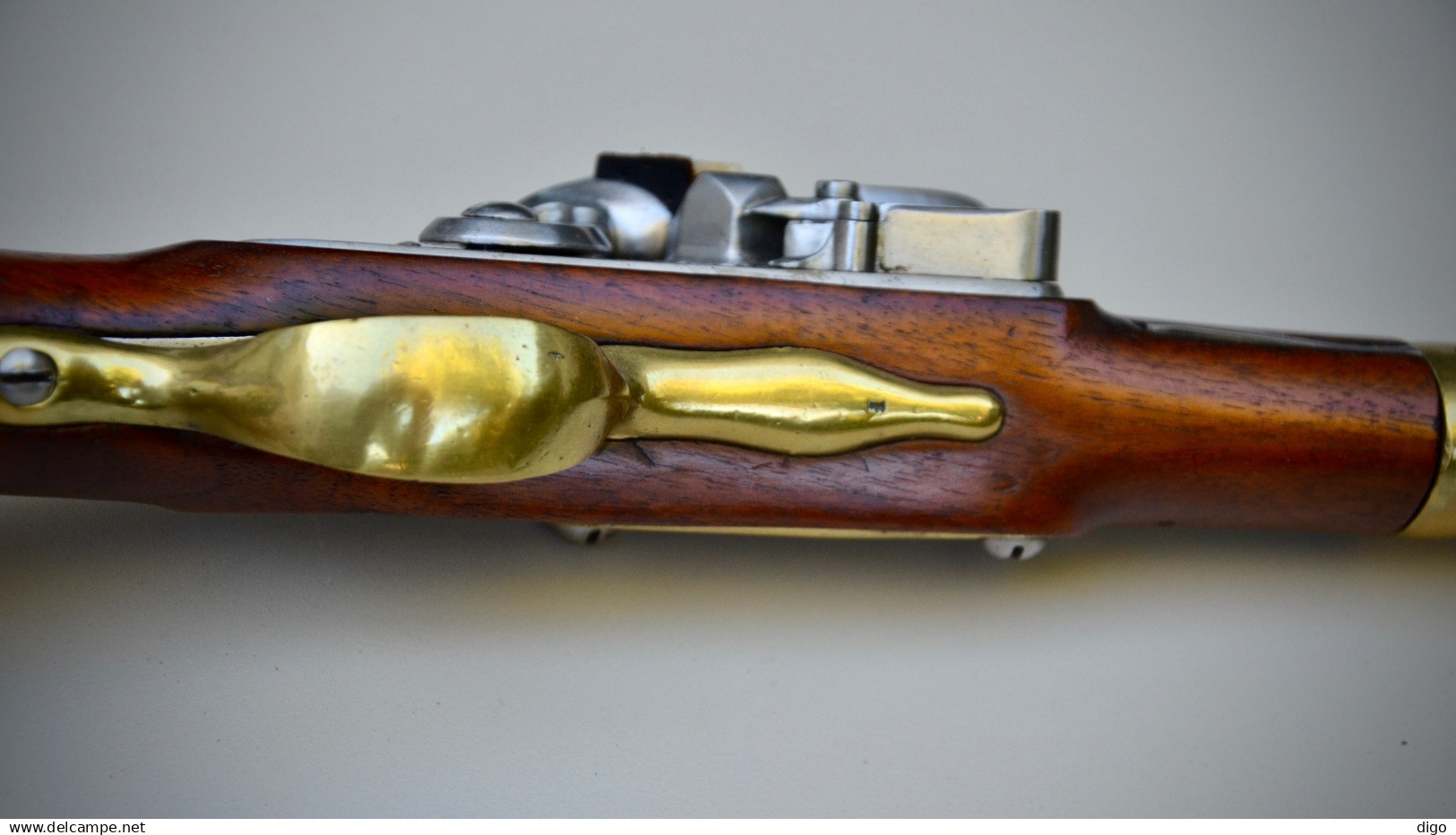 Pistolet modèle 1763-66 1er type de Maubeuge construit en 1769