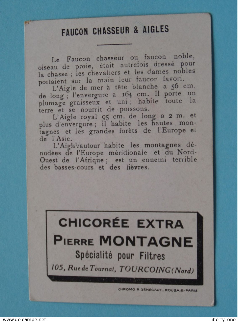 FAUCON CHASSEUR & AIGLES > Série 5330:5 > Chicorée Extra - Pierre MONTAGNE > Tourcoing ( Voir Scans ) R. Sénécaut ! - Tee & Kaffee