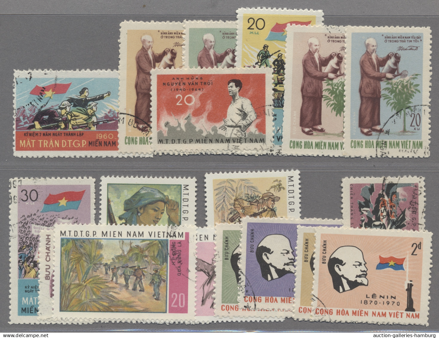 Vietnam: 1963-76, Complete Collection Of All Issues (Mi.Nos. 1-69) Fine Used - Vietnam