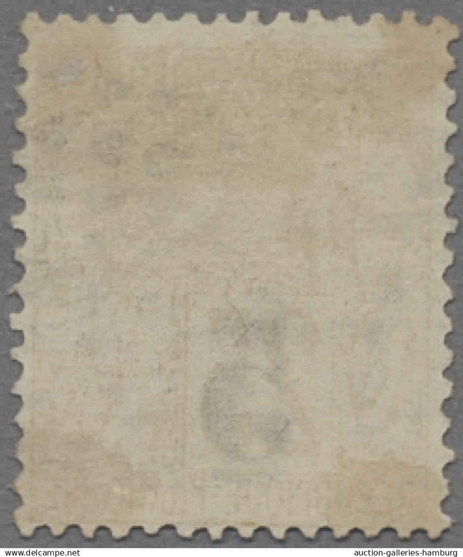 Cochinchina: 1886, Freimarken Kpl. (Nr.2 Mängel) Sowie Die Nicht Ausgegebene 15c - Altri & Non Classificati