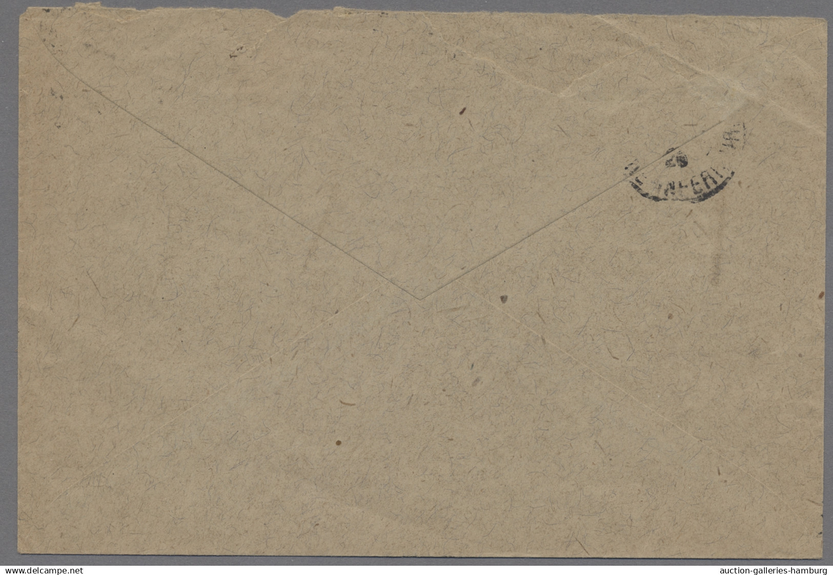 Lithuania: 1920, Two Letters To France Sent Postage-free And Showing Cancellatio - Lithuania