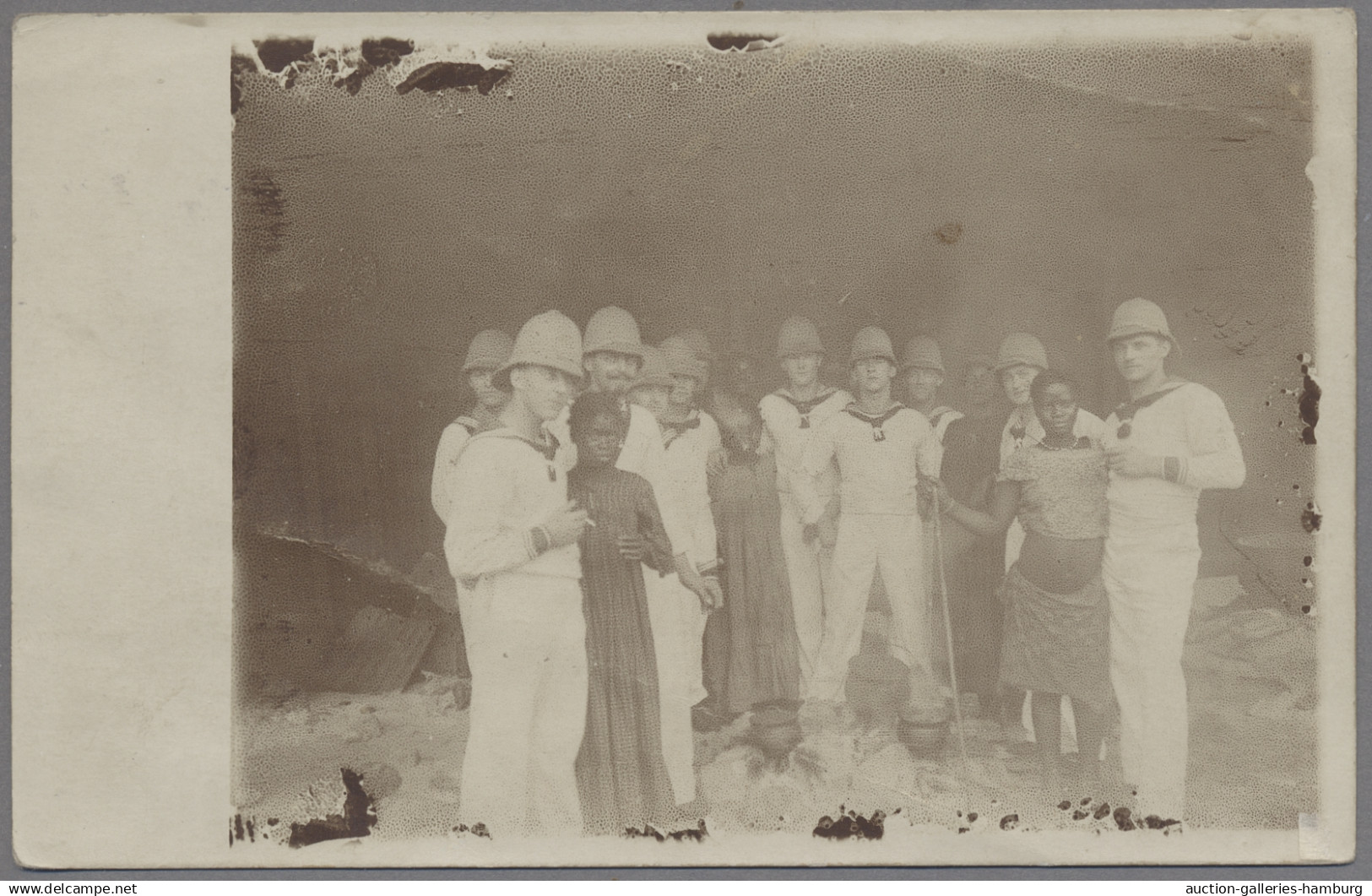 German Ship Post - Marine: 1914, MSP No. 59 [SMS Kaiser], Zwei Saubere Abschläge - Otros & Sin Clasificación