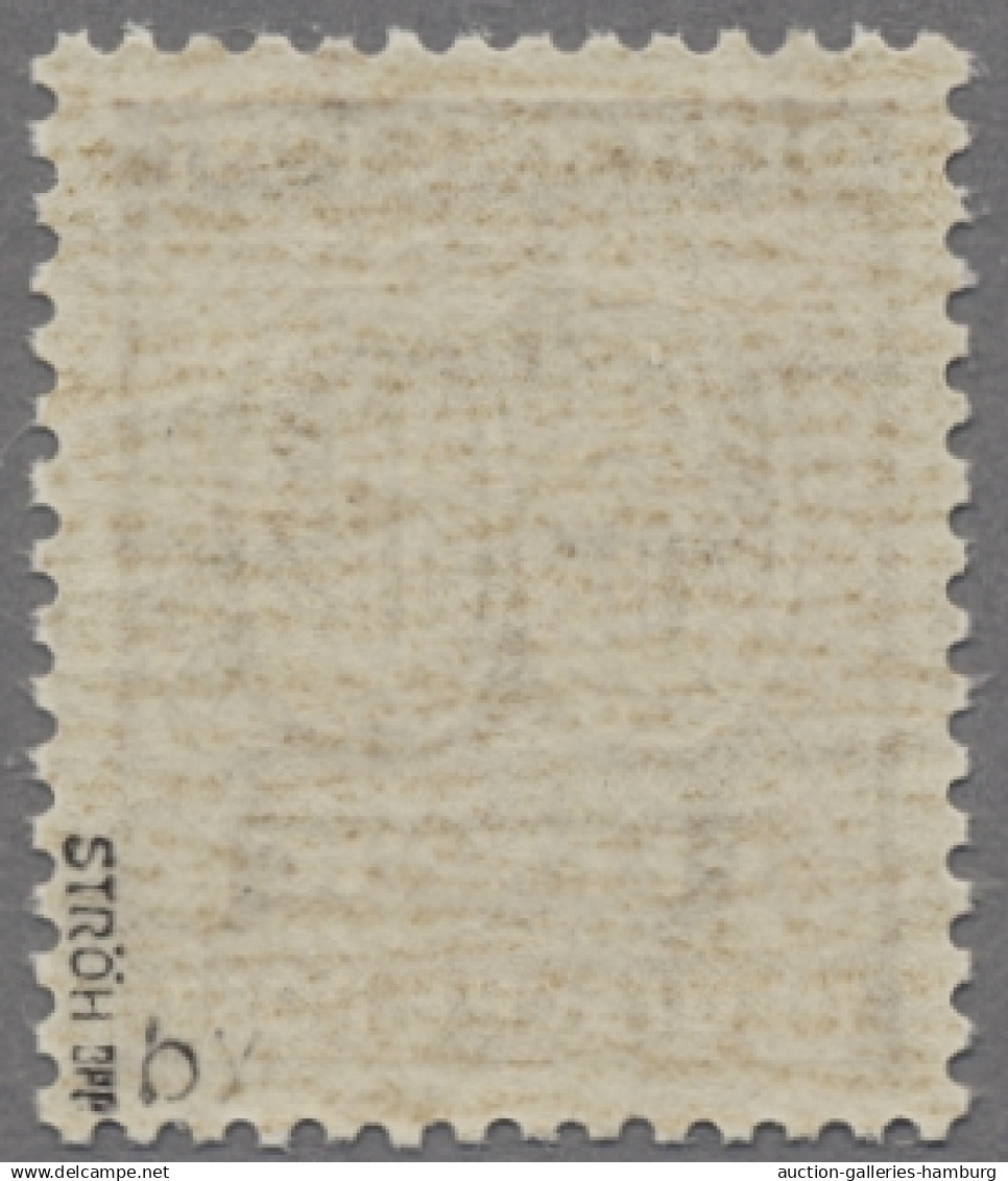 Sowjetische Zone - West-Sachsen: 1945, Ziffern, 60 Rpf. Mit Wz. 1 Y (Stufen Flac - Other & Unclassified