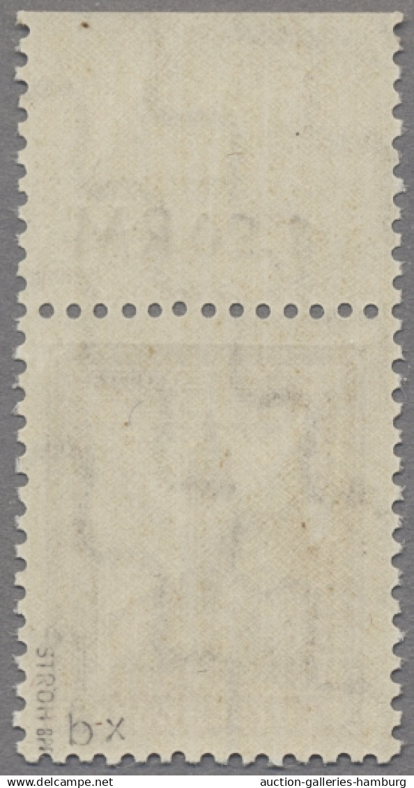 Sowjetische Zone - West-Sachsen: 1946, Abschiedsserie, Fallendes Wz., 6 Pfg. In - Other & Unclassified