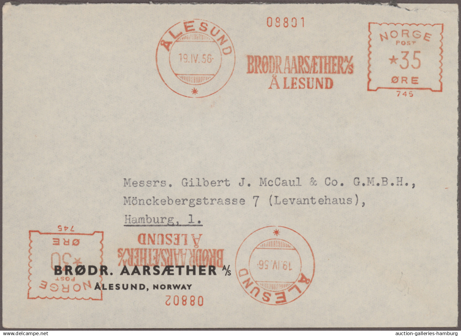 Liquidationsposten: Norwegen - 1927/1977, METER MARKS, Assortment Of Apprx. 117 - Stamp Boxes