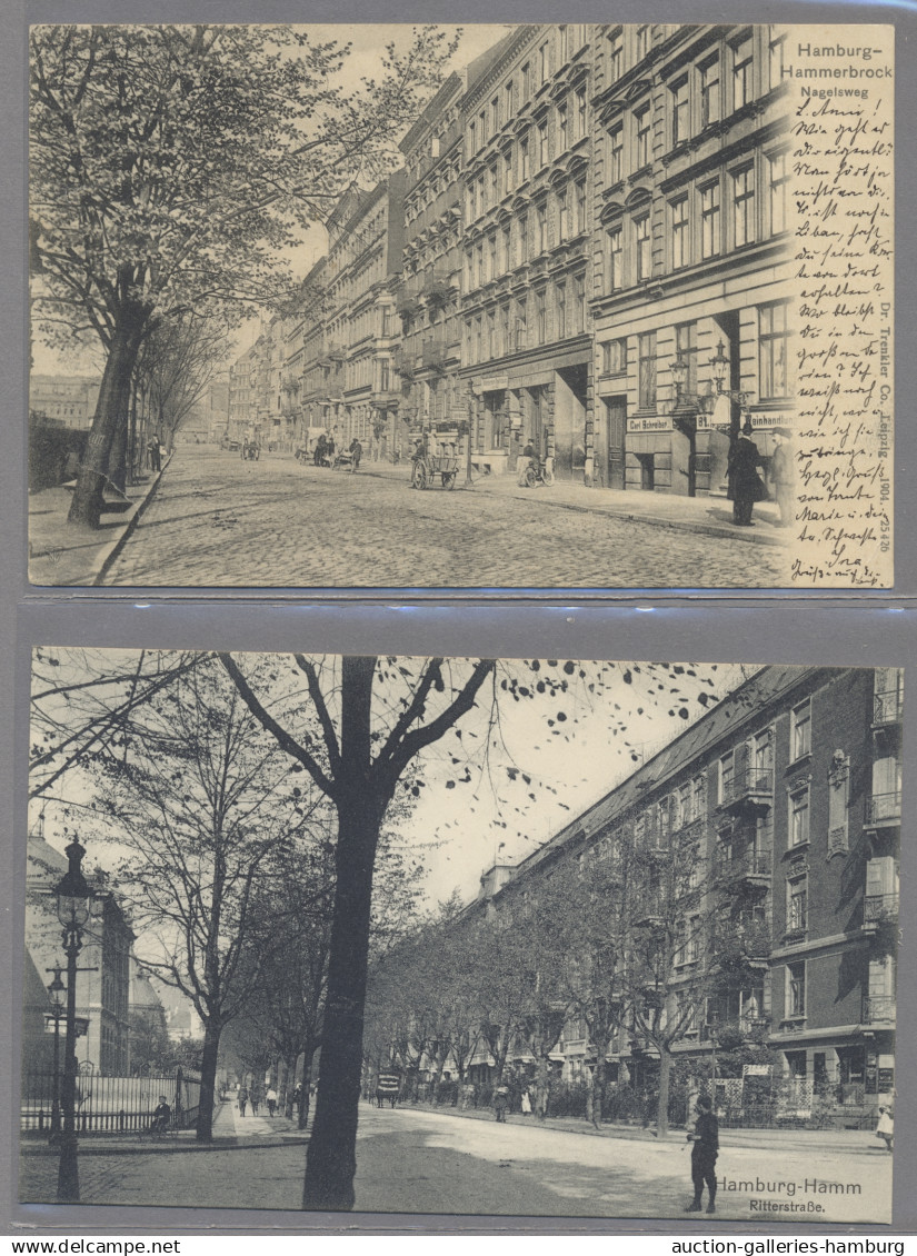 Ansichtskarten: Hamburg: 1899-1960 (ca.), Partie Von 48 Ansichtskarten Mit U.a. - Andere & Zonder Classificatie