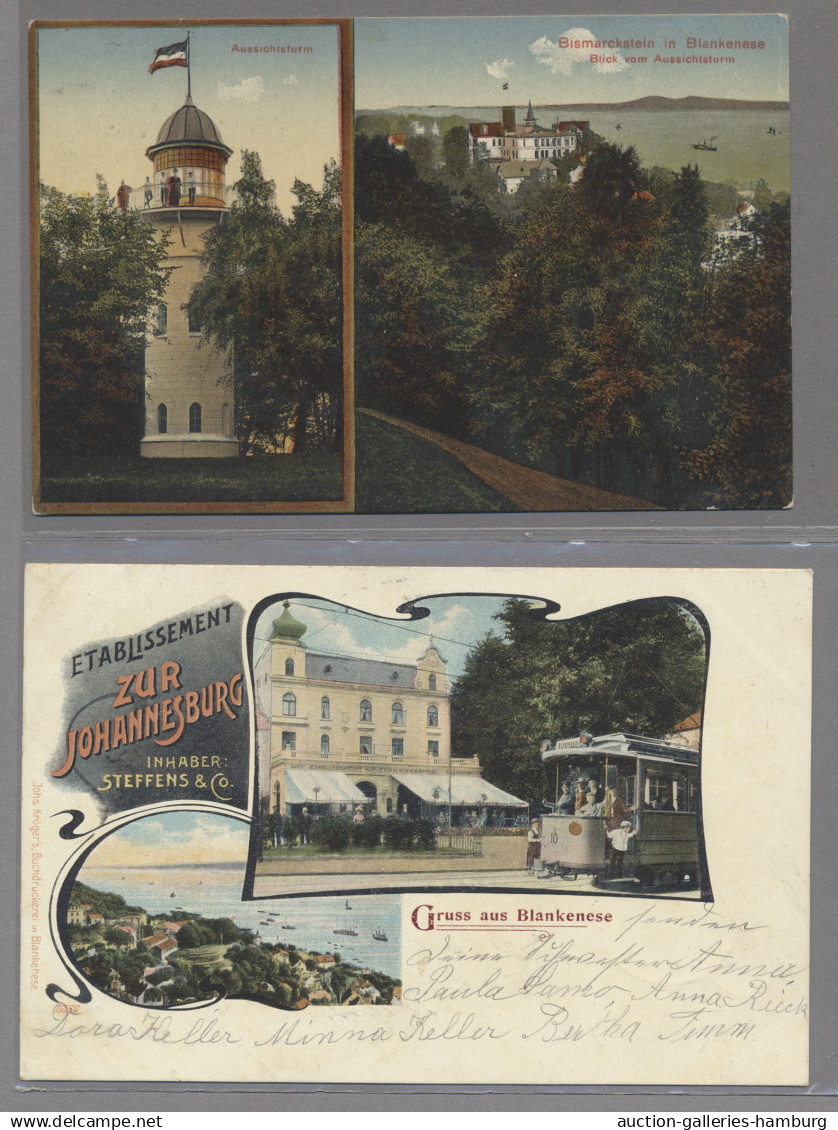 Ansichtskarten: Hamburg: ALTONA & ELBVORORTE; 1898-1963 (ca.), Partie Von über 9 - Andere & Zonder Classificatie