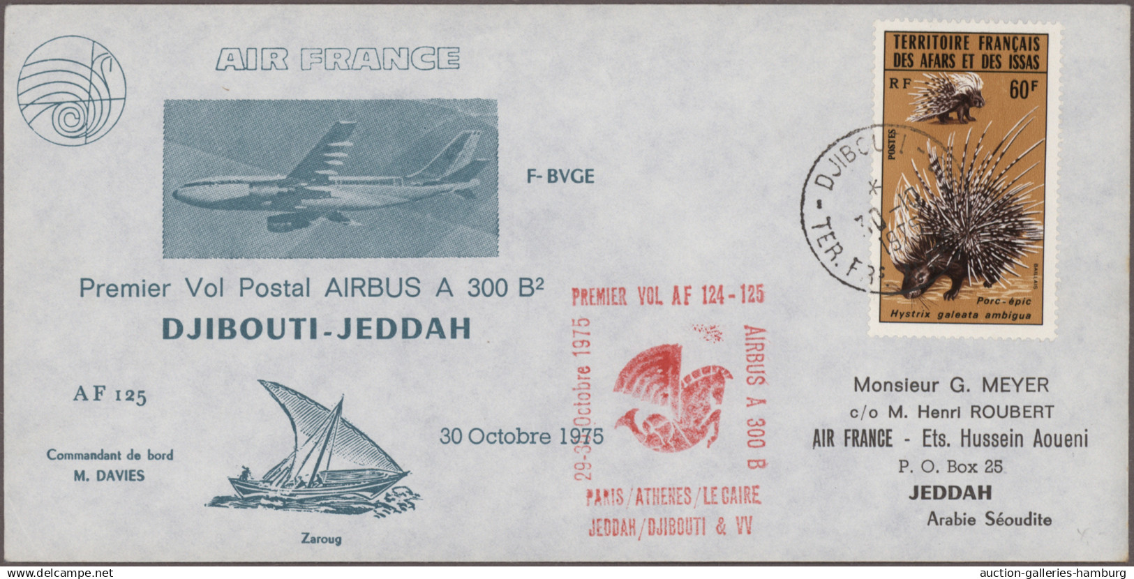 Airmail - Overseas: 1963/1988, Balance Of Ca. 120 FIRST FLIGHT Covers/cards, All - Sonstige & Ohne Zuordnung