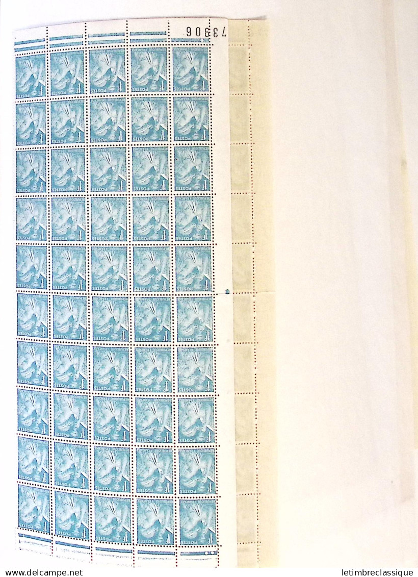 ** 1938-51, Stock De Neufs En Morceaux De Feuilles Et Feuilles Dont Bonnes Valeurs, à Noter Vignette Du Meeting Aéronaut - Collezioni (in Album)