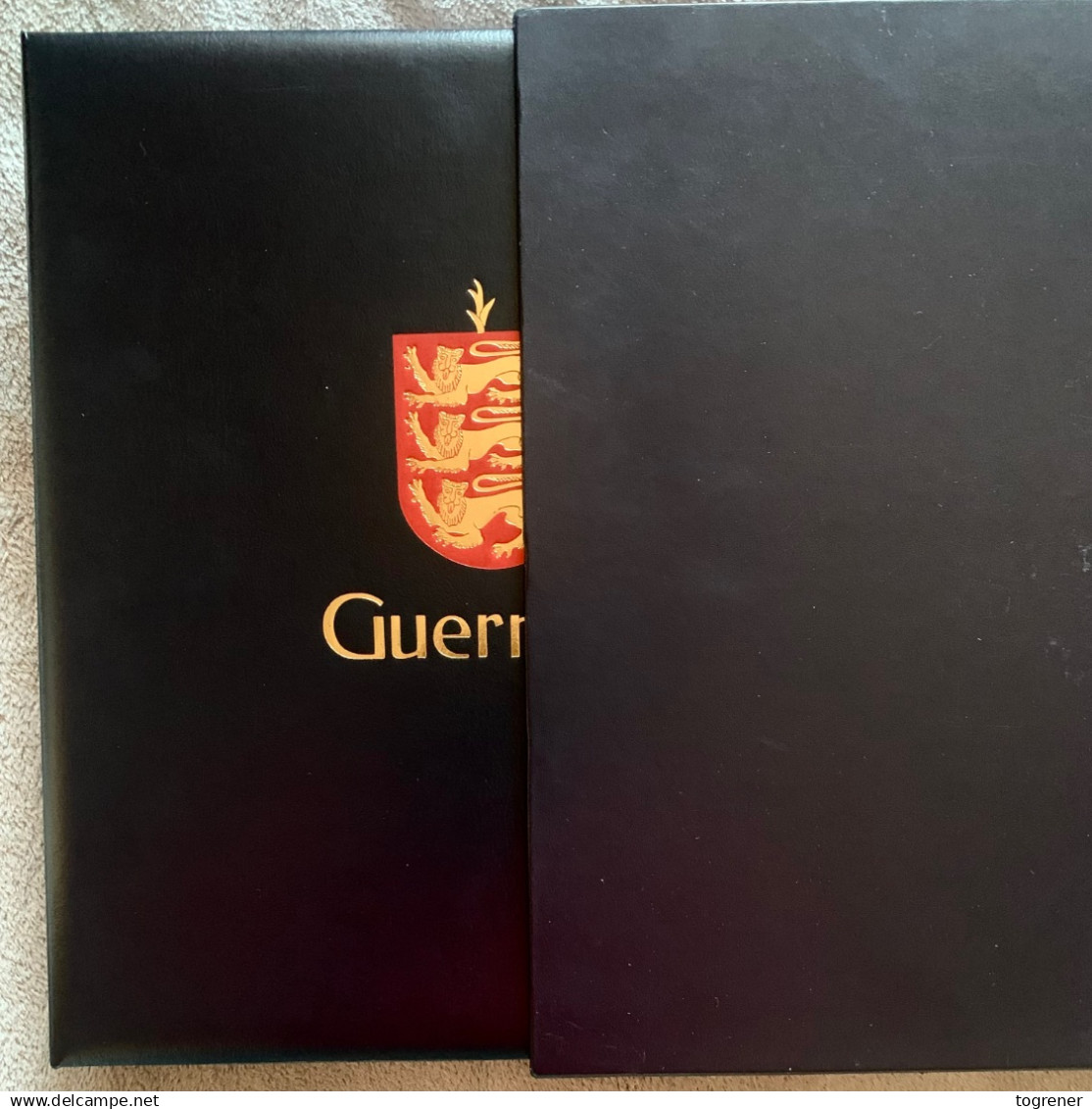 Guernsey Stamp Collection, 1986–1997. Davo - style album. Stamps and souvenirs sheets. MNH