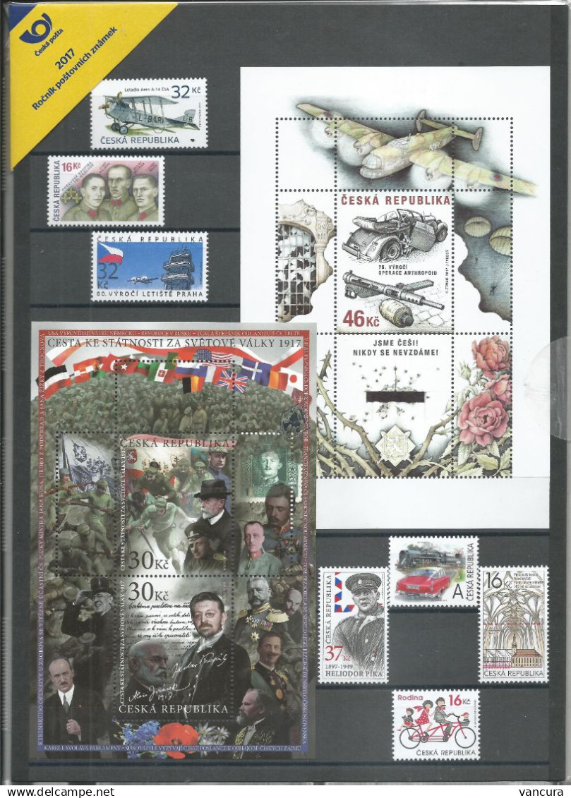 Czech Republic Year Pack 2017 You May Have Also Individual Stamps Or Sheets, Just Let Me Know - Volledig Jaar