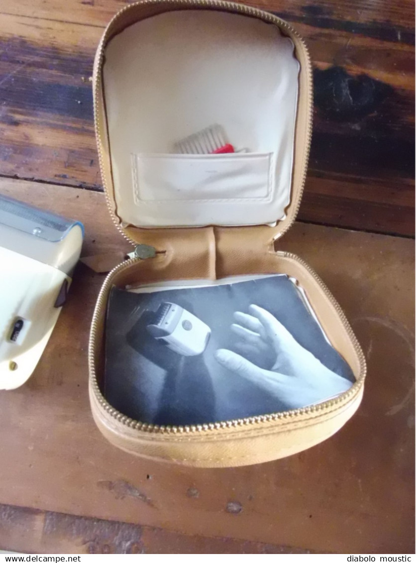 Rasoir électrique THOMSON Avec Sa Pochette  Et Mode D'emploi Pour 220 Volts (en Bon état De Marche) - Autres Appareils