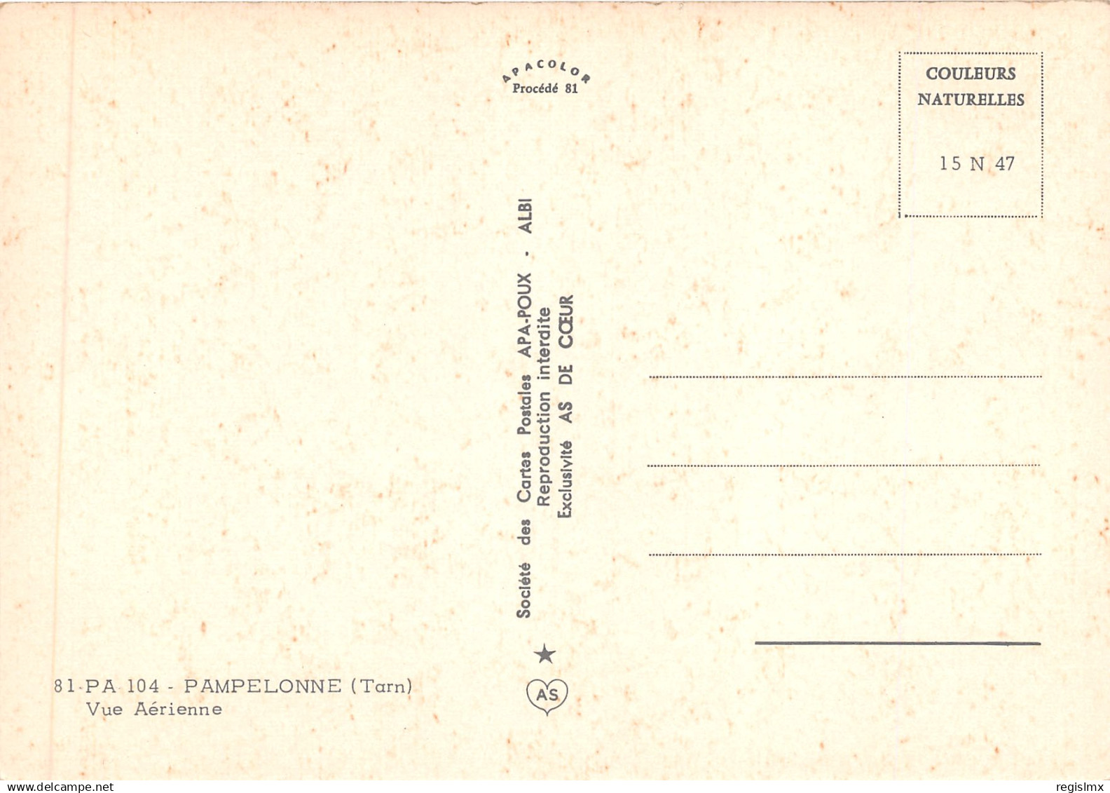 81-PAMPELONNE-N°1029-E/0155 - Pampelonne