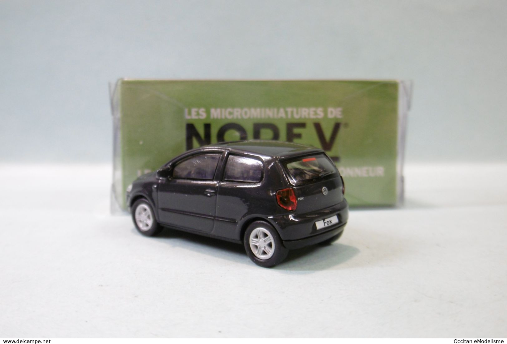 Norev - VW VOLKSWAGEN FOX Gris Foncé Réf. 840153 Neuf HO 1/87 - Strassenfahrzeuge