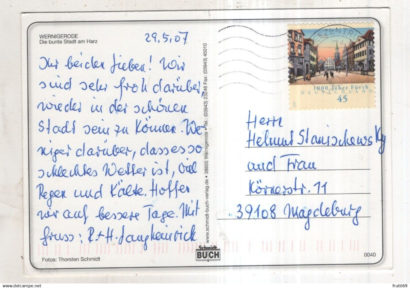 AK 245974 GERMANY - Wernigerode - Wernigerode