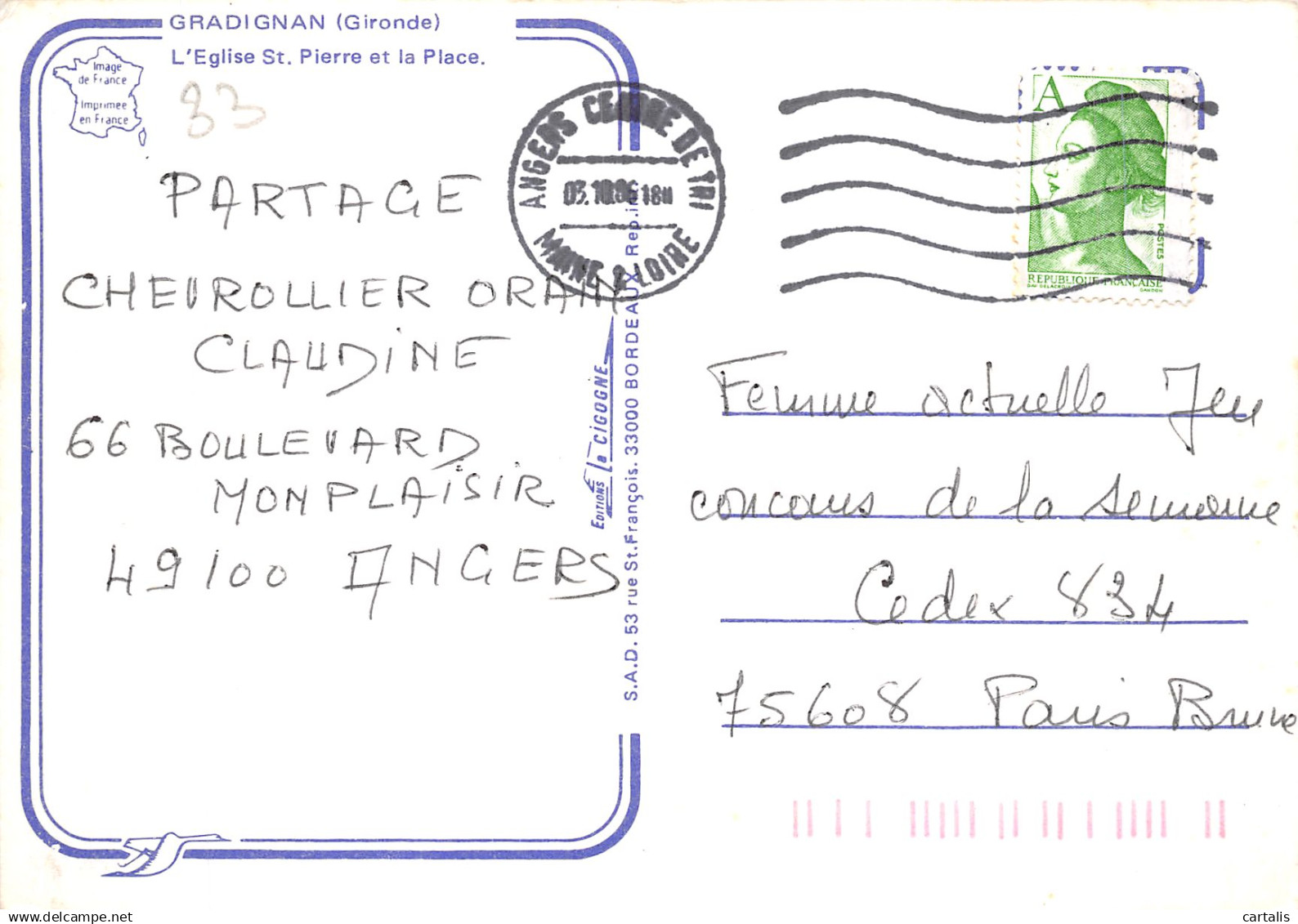 33-GRADIGNAN-N° 4398-D/0287 - Gradignan