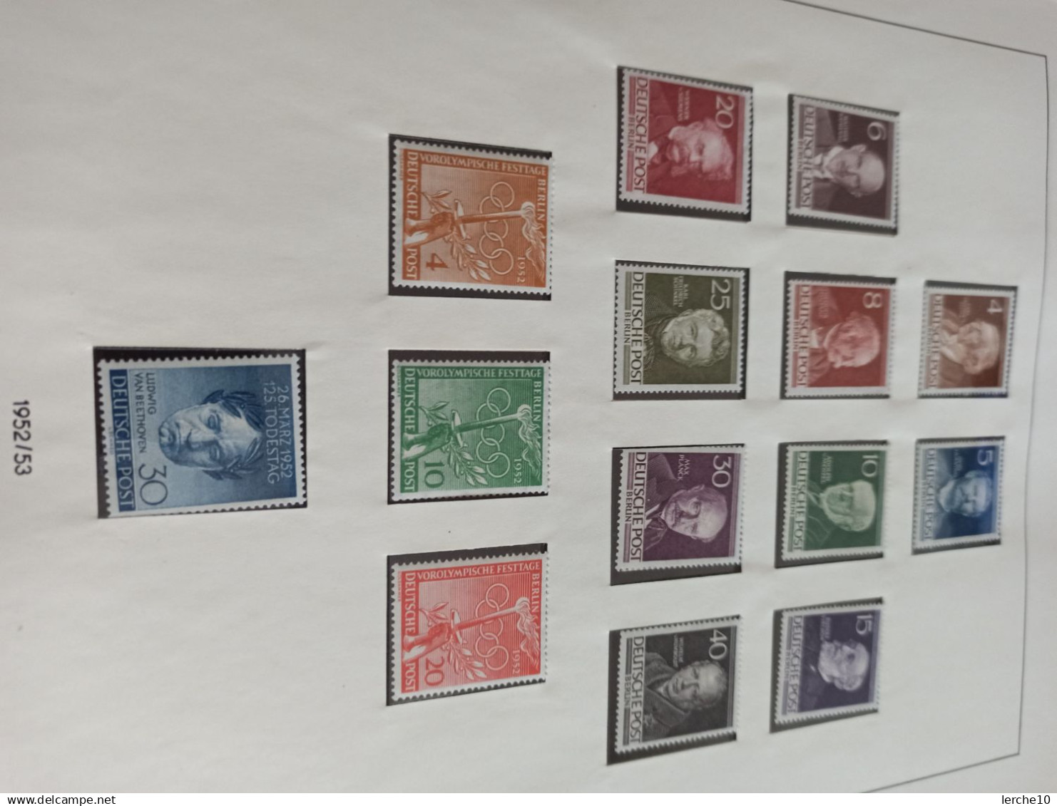 Sammlung Westberlin 1948-1990 postfrisch ** komplett