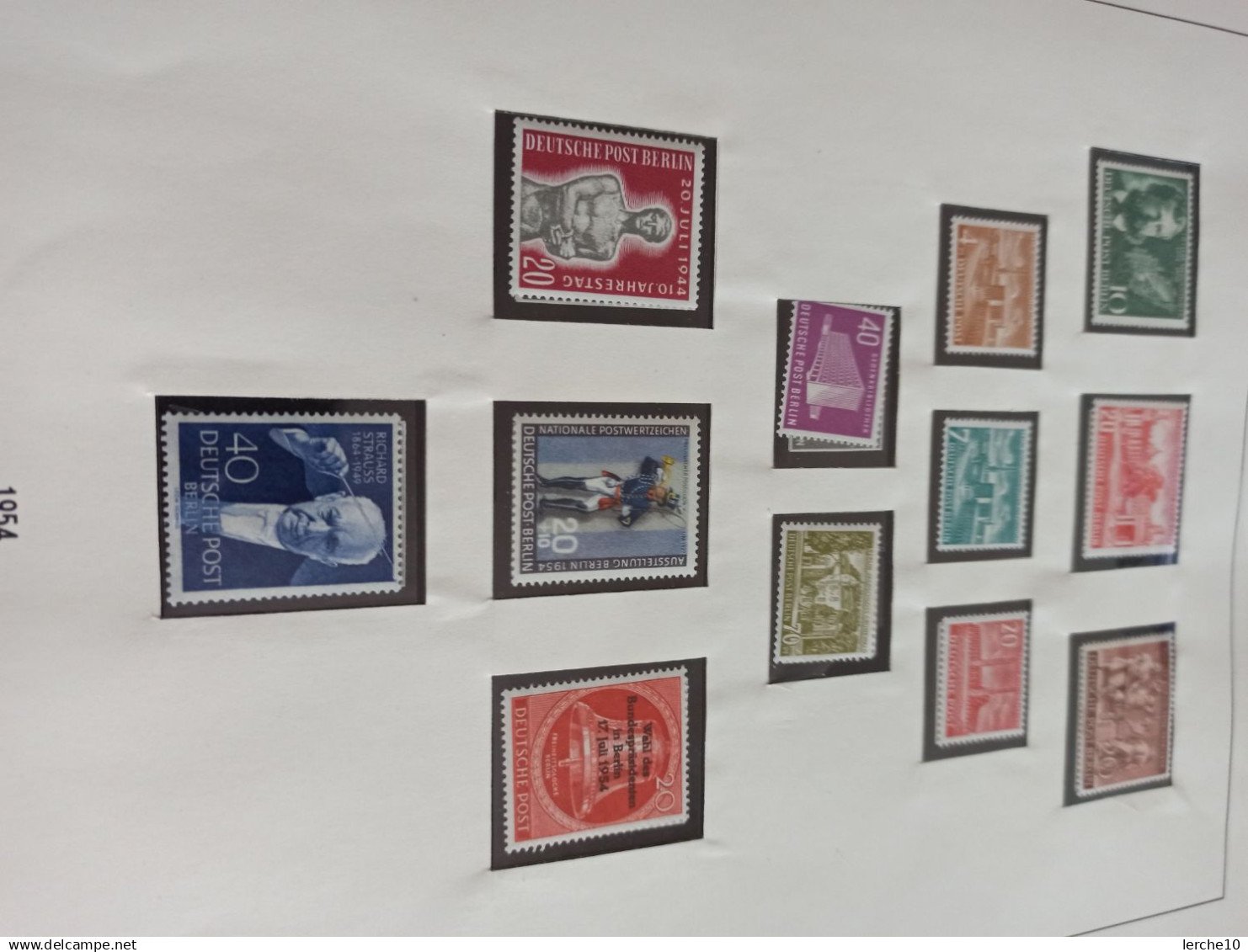 Sammlung Westberlin 1948-1990 postfrisch ** komplett