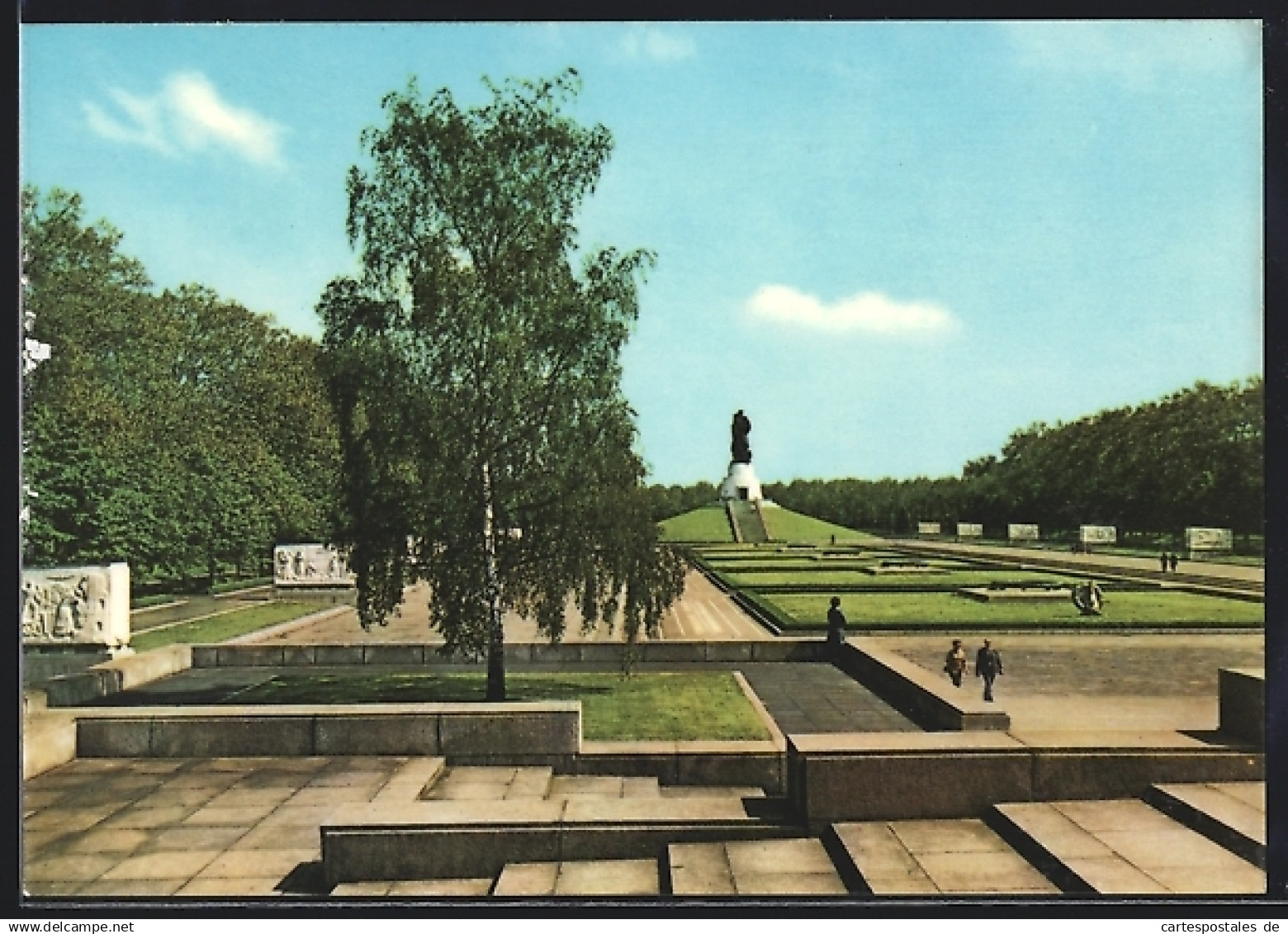 AK Berlin-Treptow, Sowjetisches Ehrenmal - Treptow