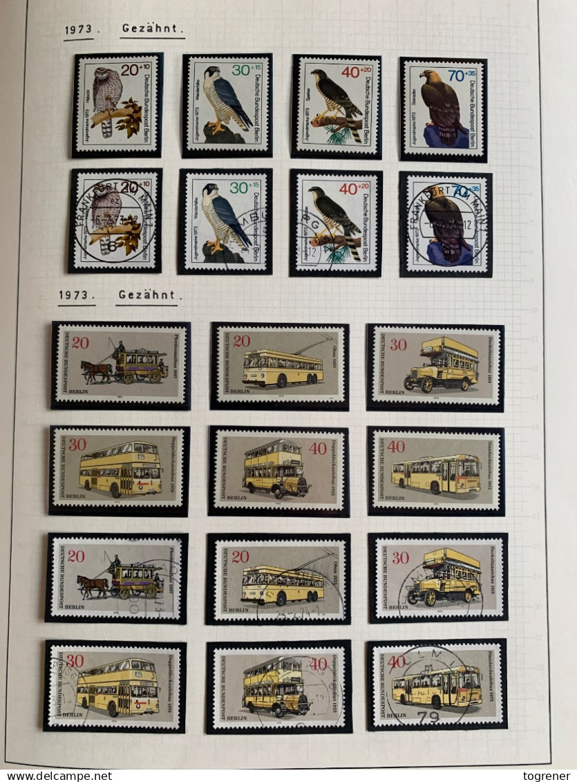 Album Deutschland – Berlin 1961–1990 – siehe Beschreibung. Germany stamps Berlin 1961/1990