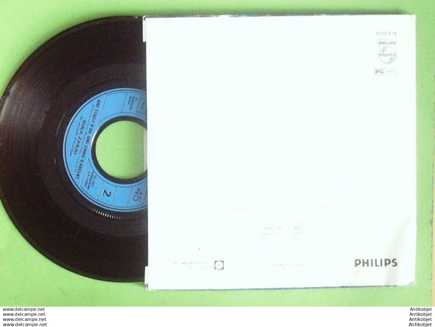 Zaraa¯ Rika 45T SP Chante L'ami 1982 - Jazz