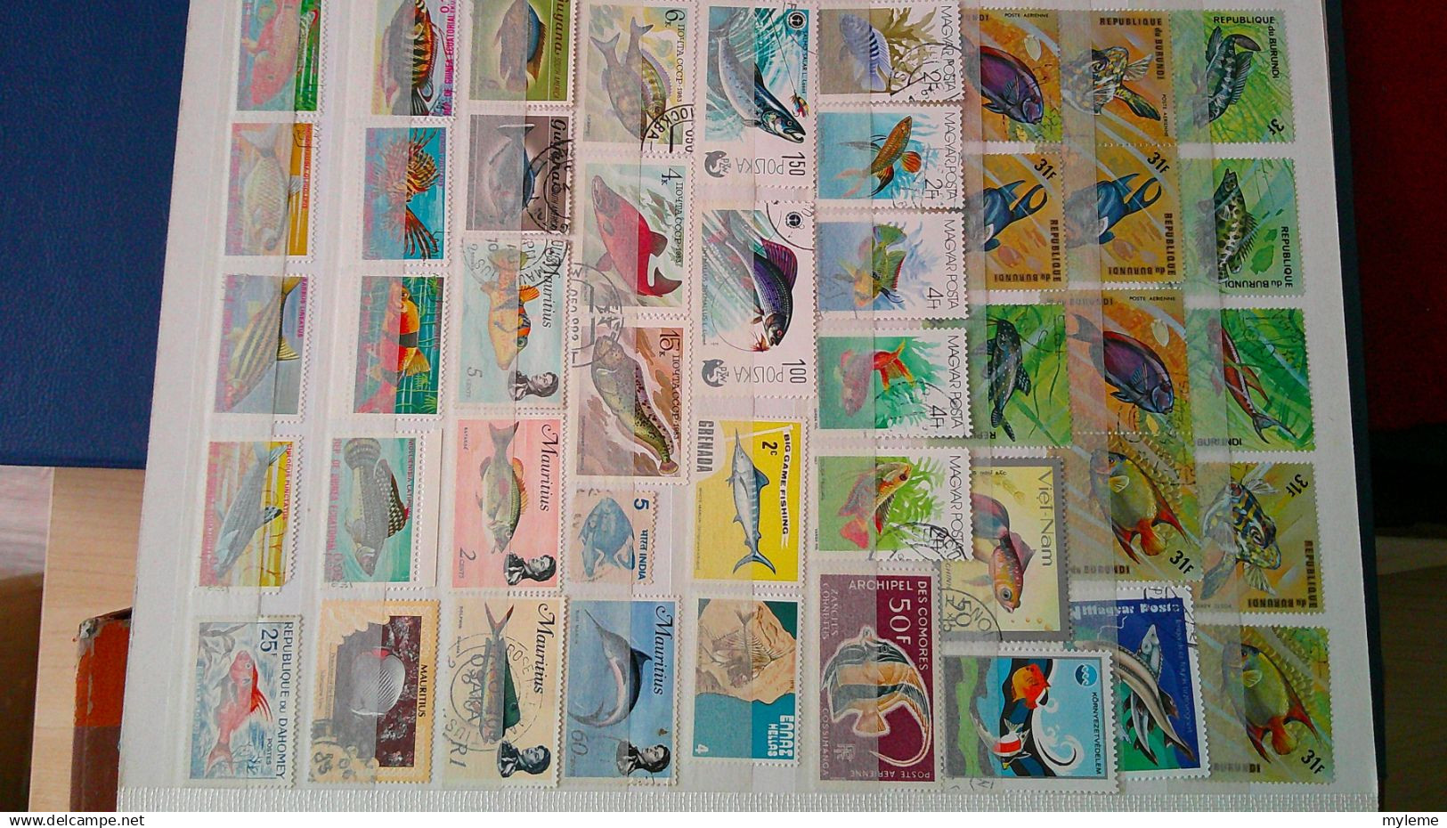 BS312 Bel ensemble de timbres de divers pays + plaquettes de timbres ** de France. A saisir !!!