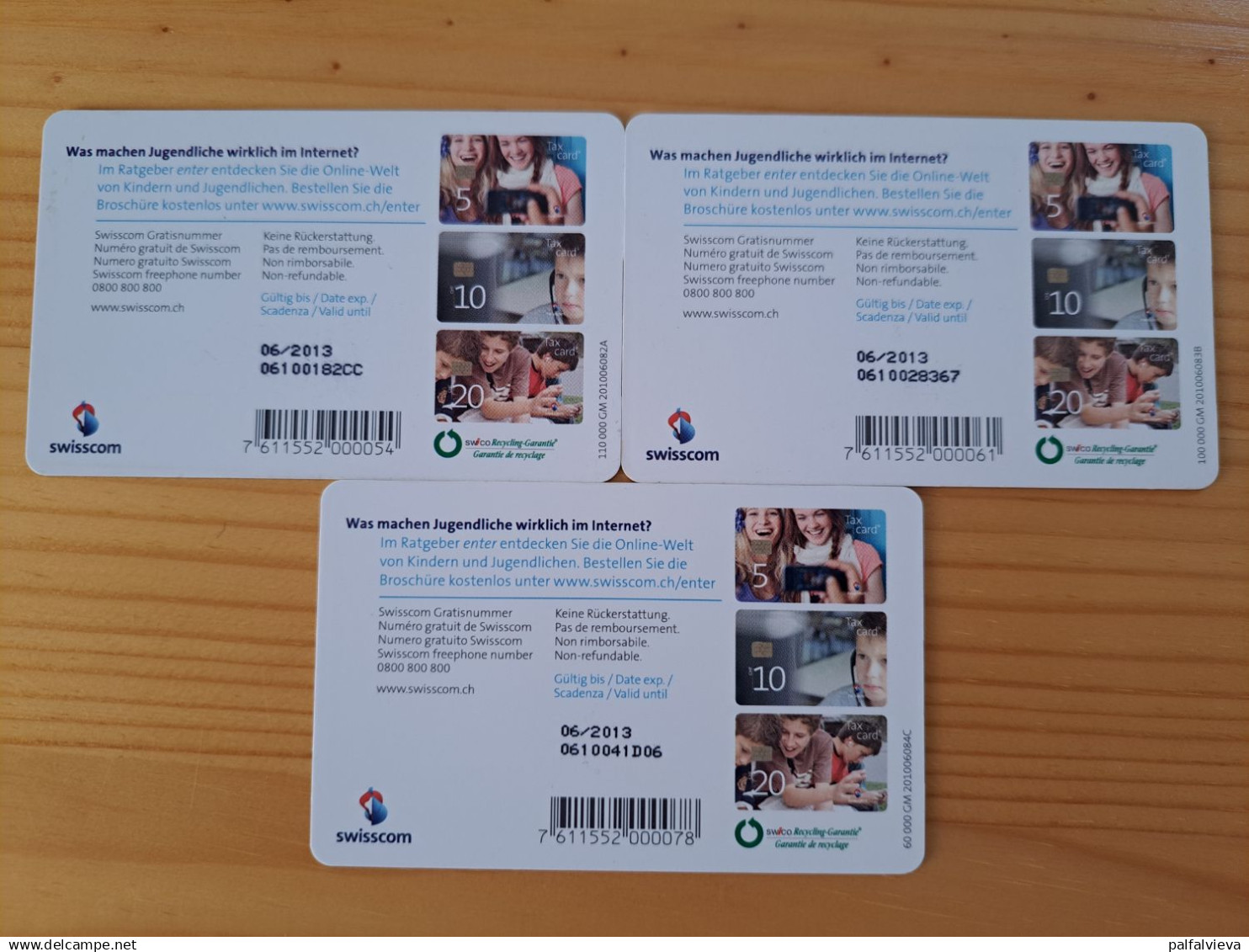 Phonecard Set Switzerland - Schweiz
