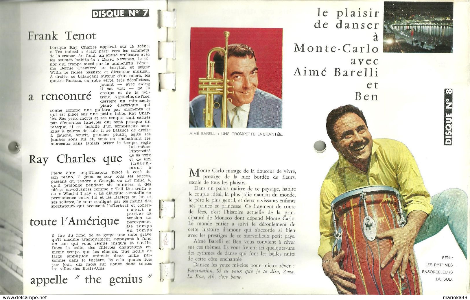 Cadeau Anniversaire Original / Sonorama Mois Naissance Juillet Août 1961 - Special Formats