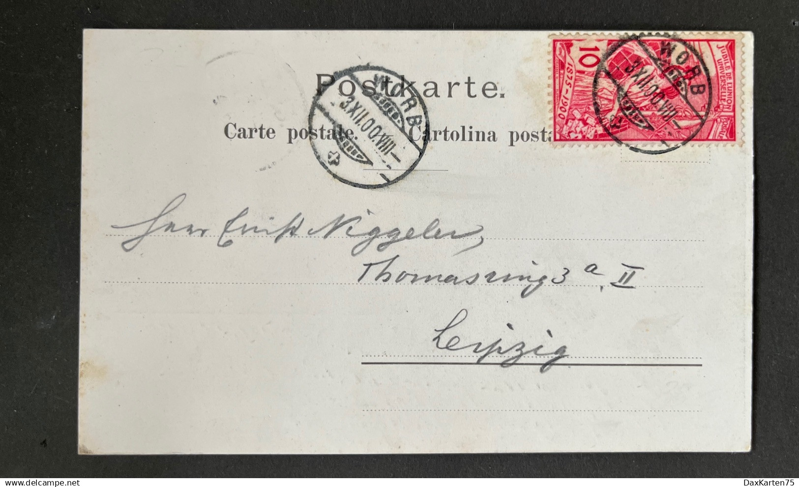 Gruss Aus Worb /Verlag E. Lauterburg, Maler, Bern 1900 - Worb