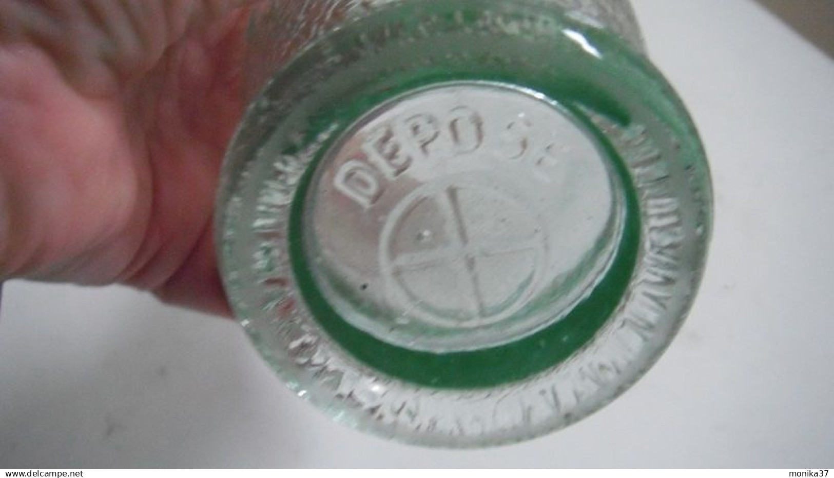 Bouteille Ancienne En Verre Transparent Brasserie MAPATAUD LIMOGES - Soda