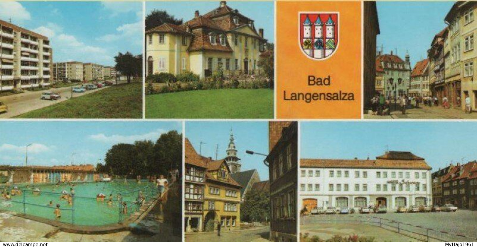 Gk120 -- Bad Langensalza -- Kur- Und Rosenstadt -- Langformat - Bad Langensalza
