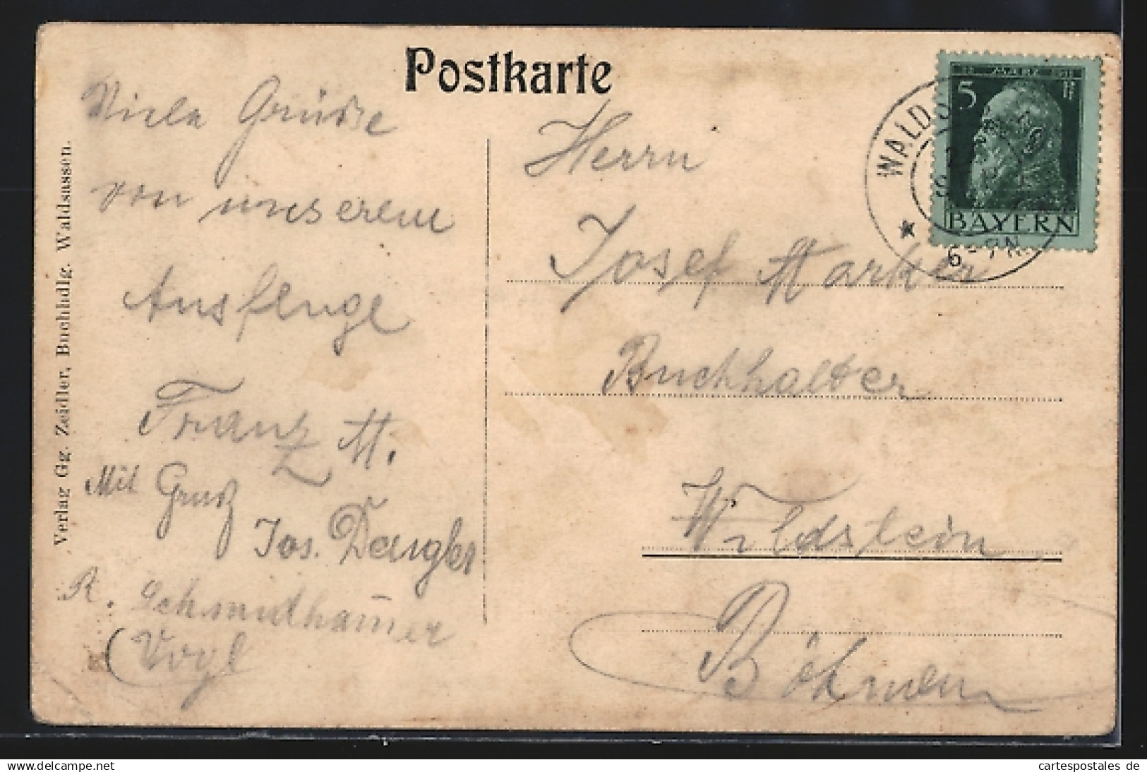 AK Waldsassen, Lourdesgrotte - Waldsassen