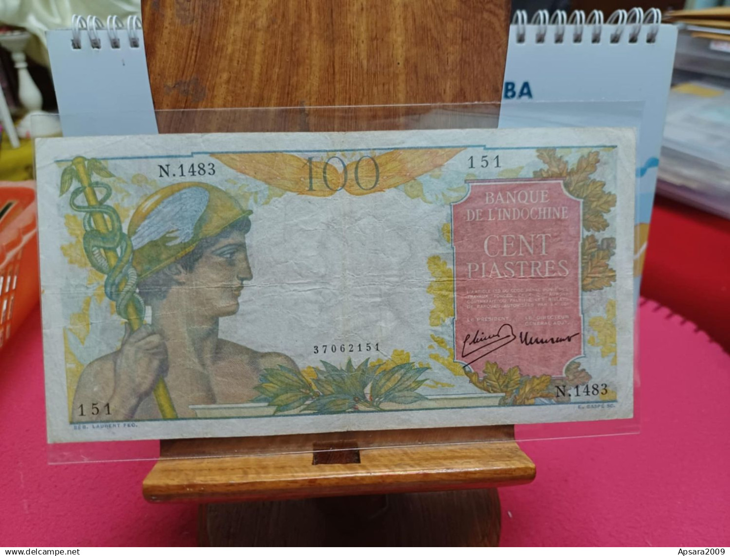INDOCHINE / 100 Piastres Elephant - Indochina