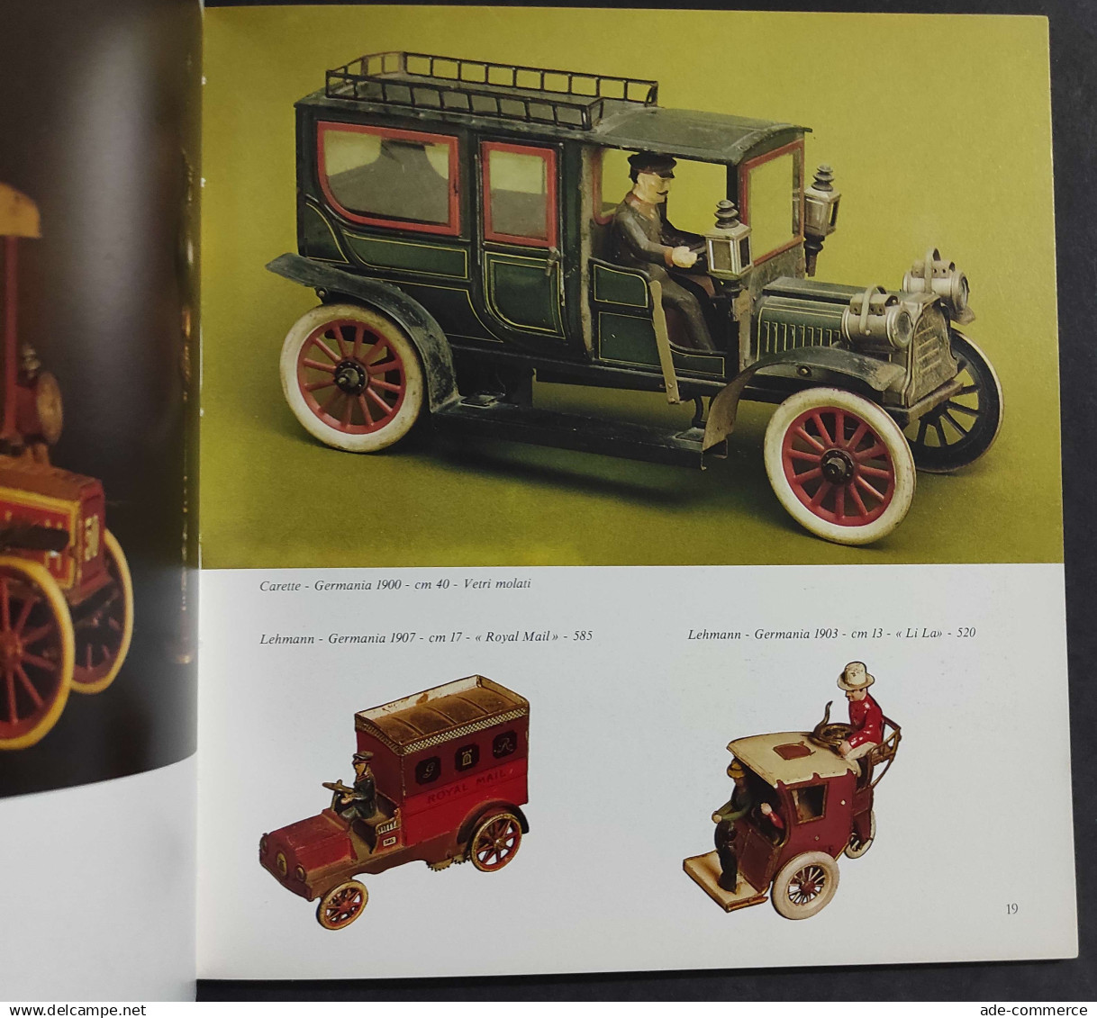 Storia Dell'Automobile E Moto Attraverso I Giocattoli D'Epoca - Ed. D. Piazza - 1983 - Unclassified