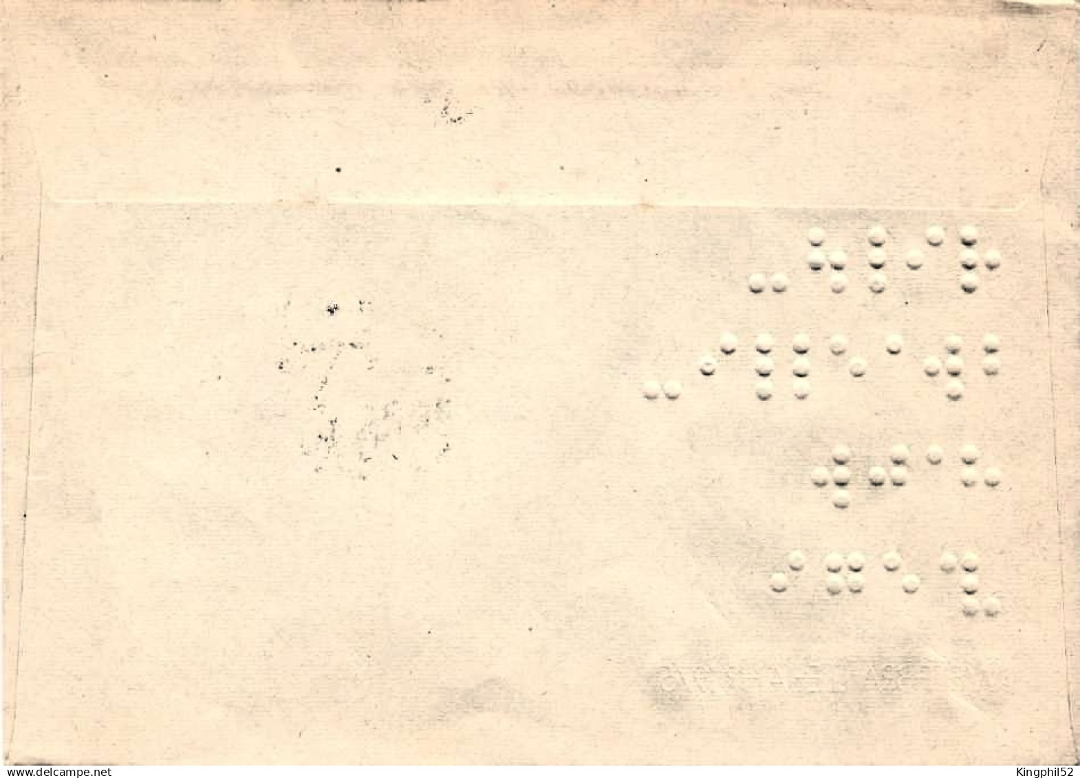 1975-Germania DDR Foglietto S.3v."Anno Mondiale Della Scrittura Braille"su Fdc C - Briefe U. Dokumente