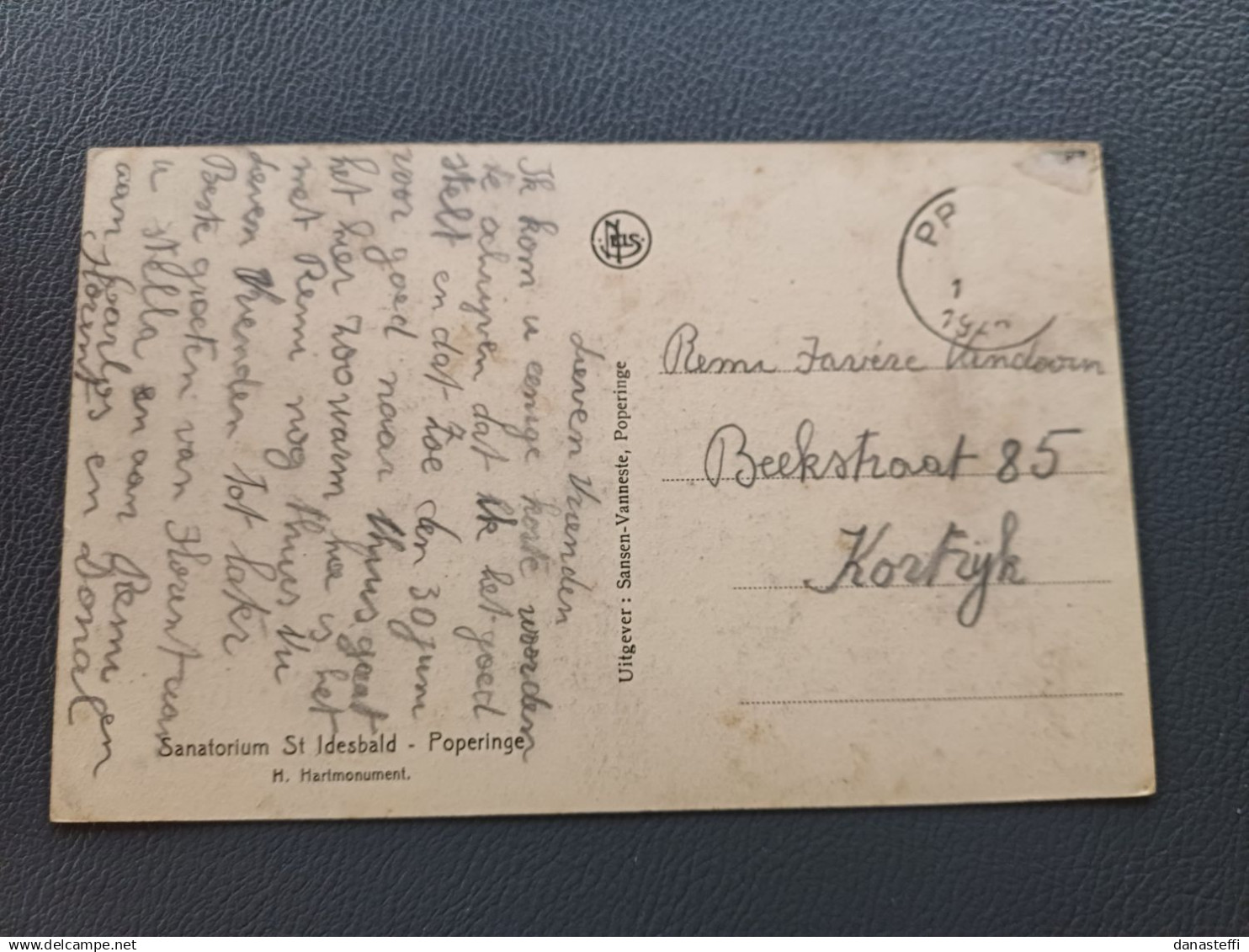 POPERINGE  SANATORIUM  ST IDESBALD - Poperinge