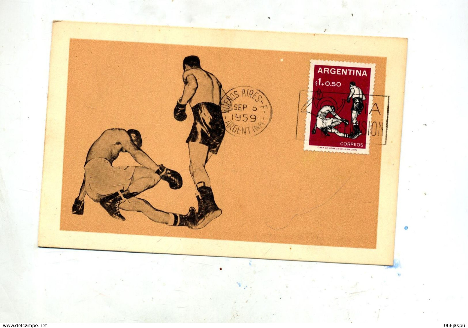 Carte Maximum Boxe - Covers & Documents