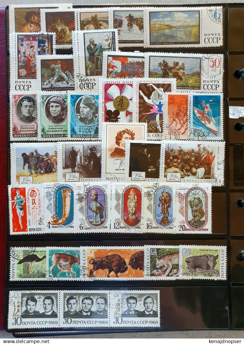 Selten so gesehen: Auswahl voll gummierter Einzel- und Serienmarken in Luxusqualität; ab 1957 bis 1991