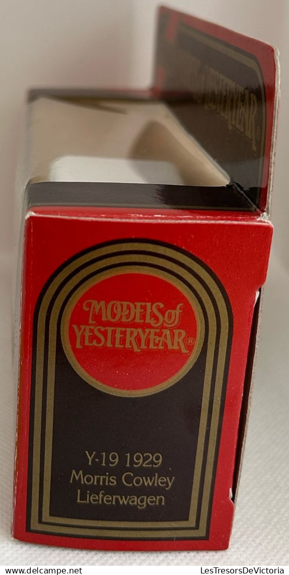 MODELISME - Matchbox - Models Of Yesteryear - Y19 - 1916 Morris Cowley Van - Brasso - Metal Polish - Emballage D Origine - Scale 1:160
