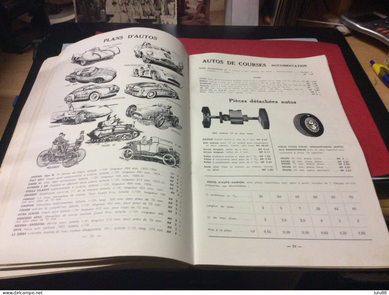 DOCUMENTATION DU MODÉLISME Année 1961/62.    130 Pages        Boite1.  7/25 - Literature & DVD