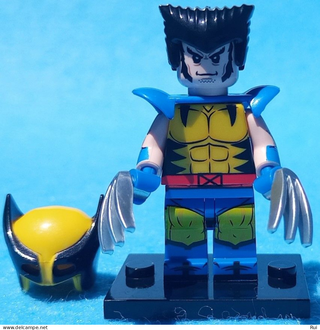 Wolverine Clássico (X-Men) (Marvel) Lego Compatible Minifigure Minifigures #MarvelRuiFigs #XMenRuiFigs - X-Men