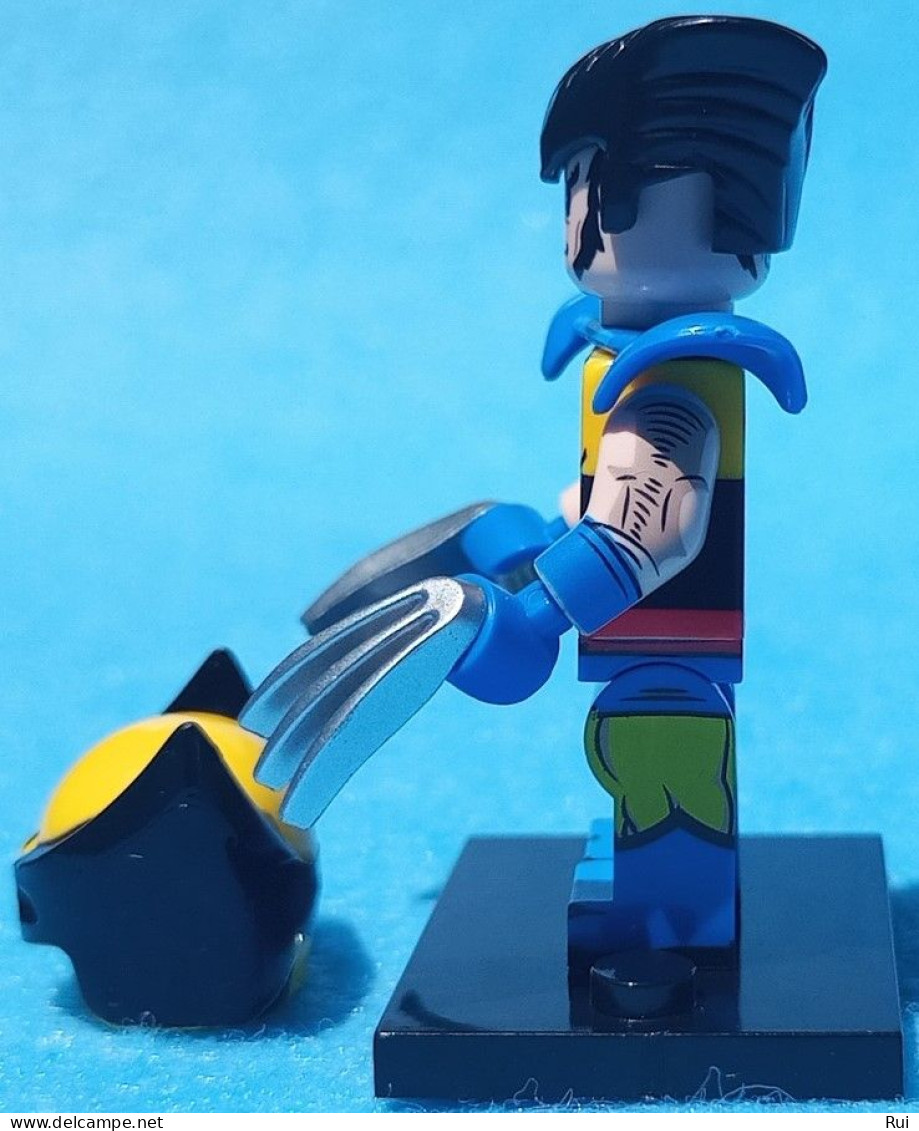 Wolverine Clássico (X-Men) (Marvel) Lego Compatible Minifigure Minifigures #MarvelRuiFigs #XMenRuiFigs - X-Men